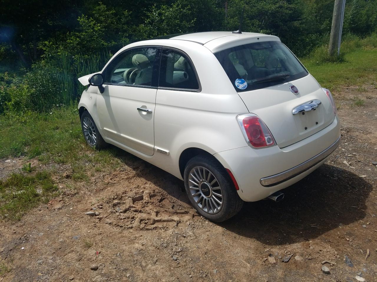 2012 Fiat 500 Lounge VIN: 3C3CFFCR4CT363289 Lot: 62596334