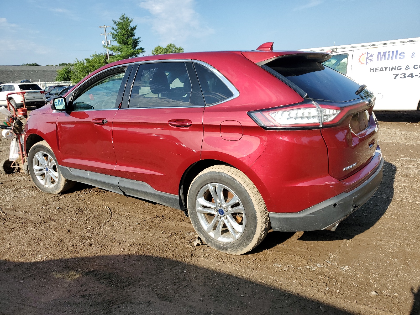 2016 Ford Edge Sel vin: 2FMPK4J9XGBC17007