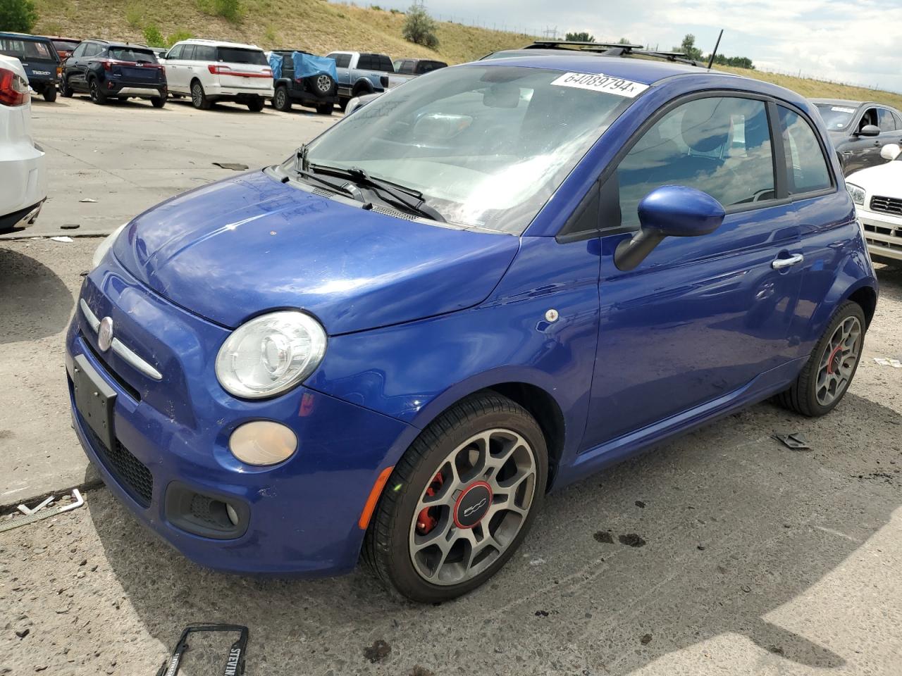 2013 Fiat 500 Sport VIN: 3C3CFFBR8DT514993 Lot: 64089794