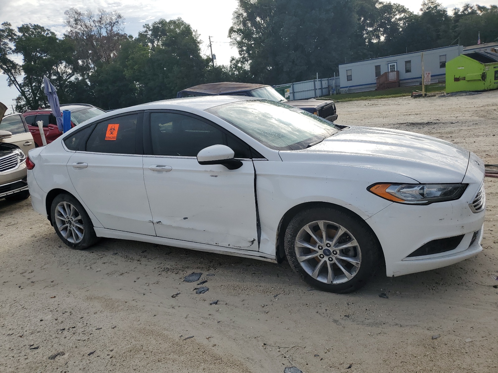 2017 Ford Fusion Se vin: 3FA6P0H71HR317147