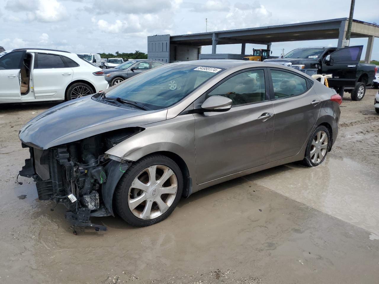 2013 Hyundai Elantra Gls VIN: 5NPDH4AE1DH162188 Lot: 64955174