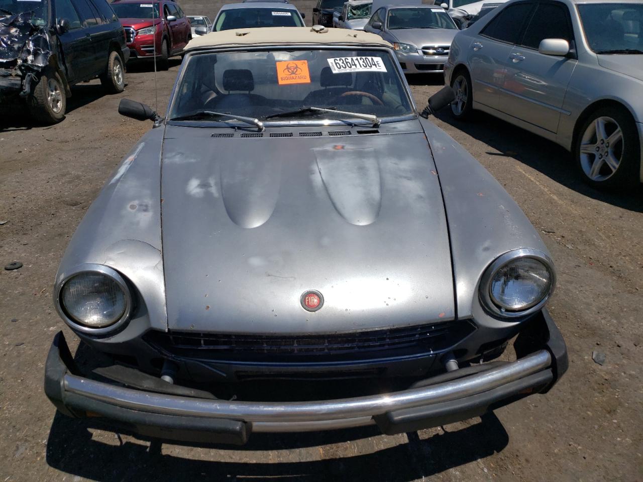 1975 Fiat Spider VIN: 124CS10097882 Lot: 63641304