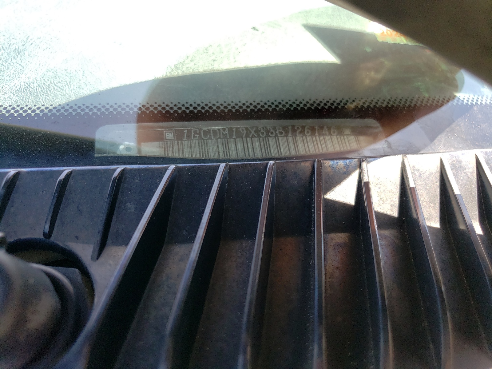 1GCDM19X33B126146 2003 Chevrolet Astro