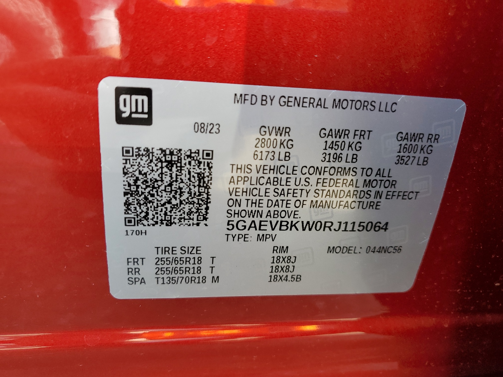 5GAEVBKW0RJ115064 2024 Buick Enclave Premium