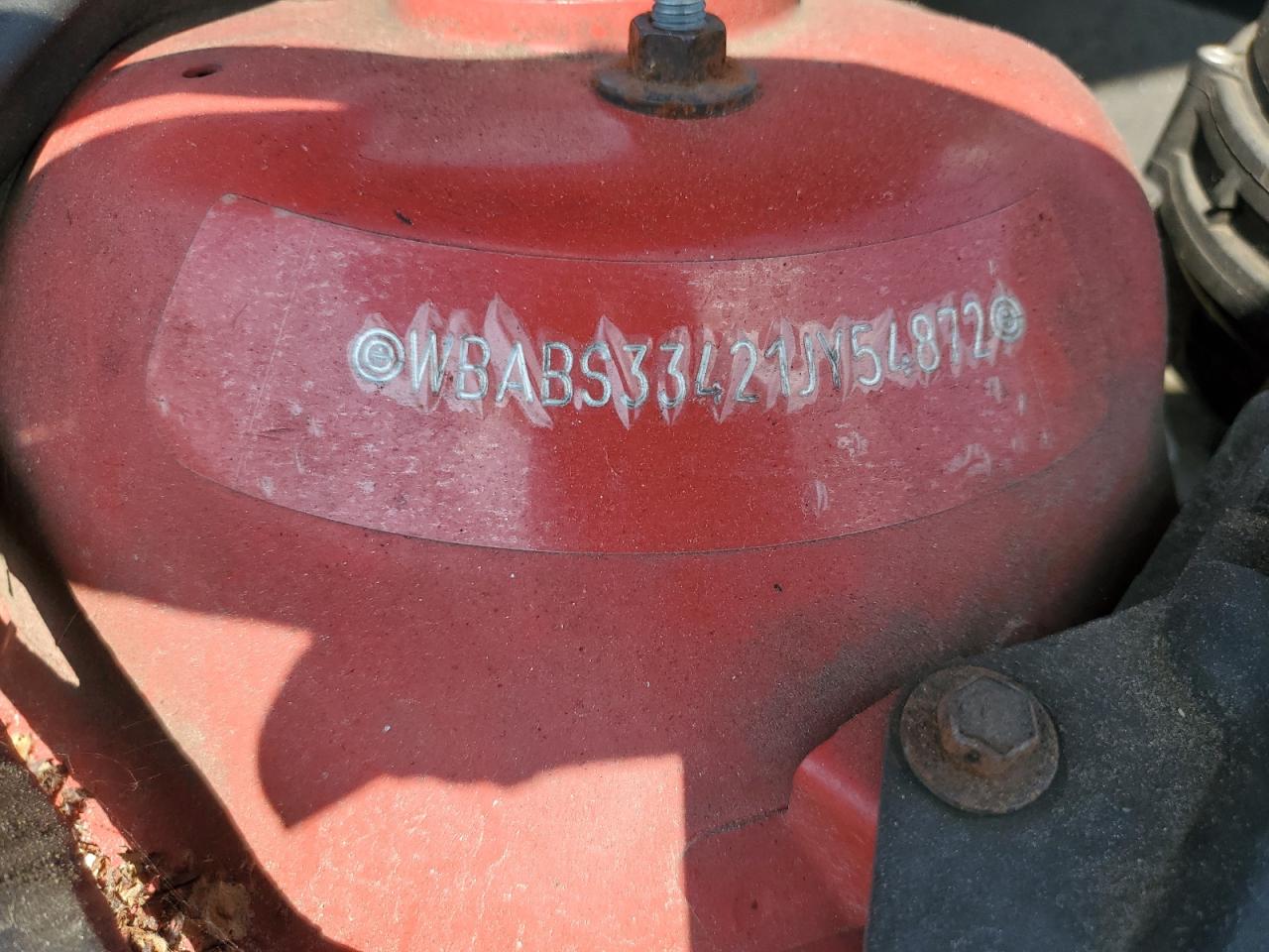 2001 BMW 325 Ci VIN: WBABS33421JY54872 Lot: 64764394