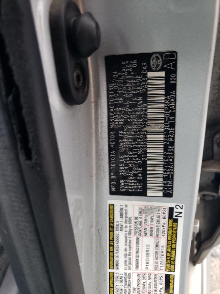 2005 Toyota Corolla Ce VIN: 2T1BR32EX5C327219 Lot: 64796524