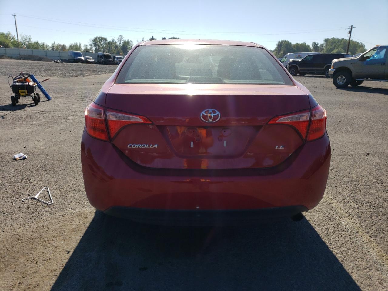 2017 Toyota Corolla L VIN: 2T1BURHE6HC884464 Lot: 61486254