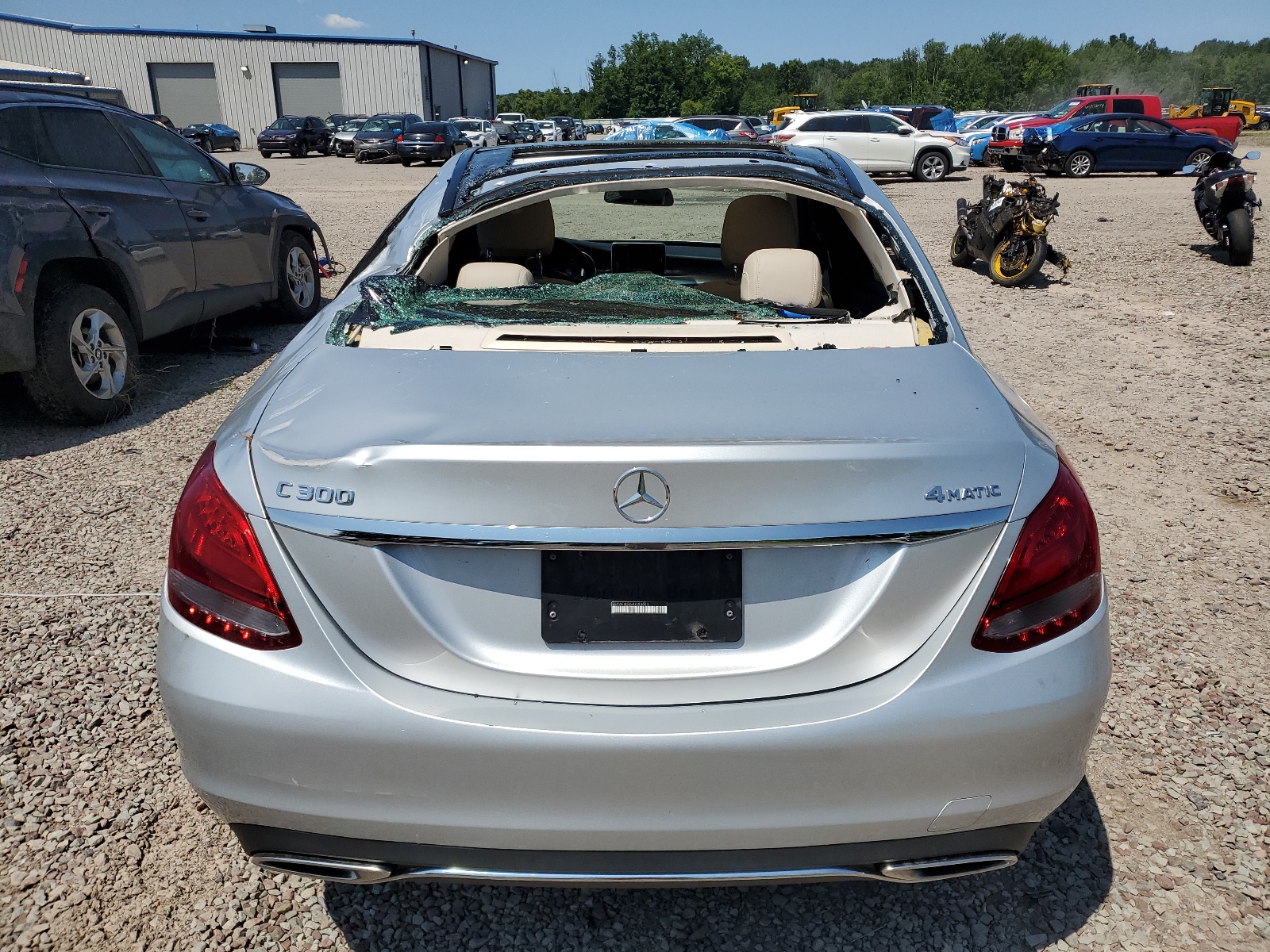 55SWF4KB3HU190600 2017 Mercedes-Benz C 300 4Matic