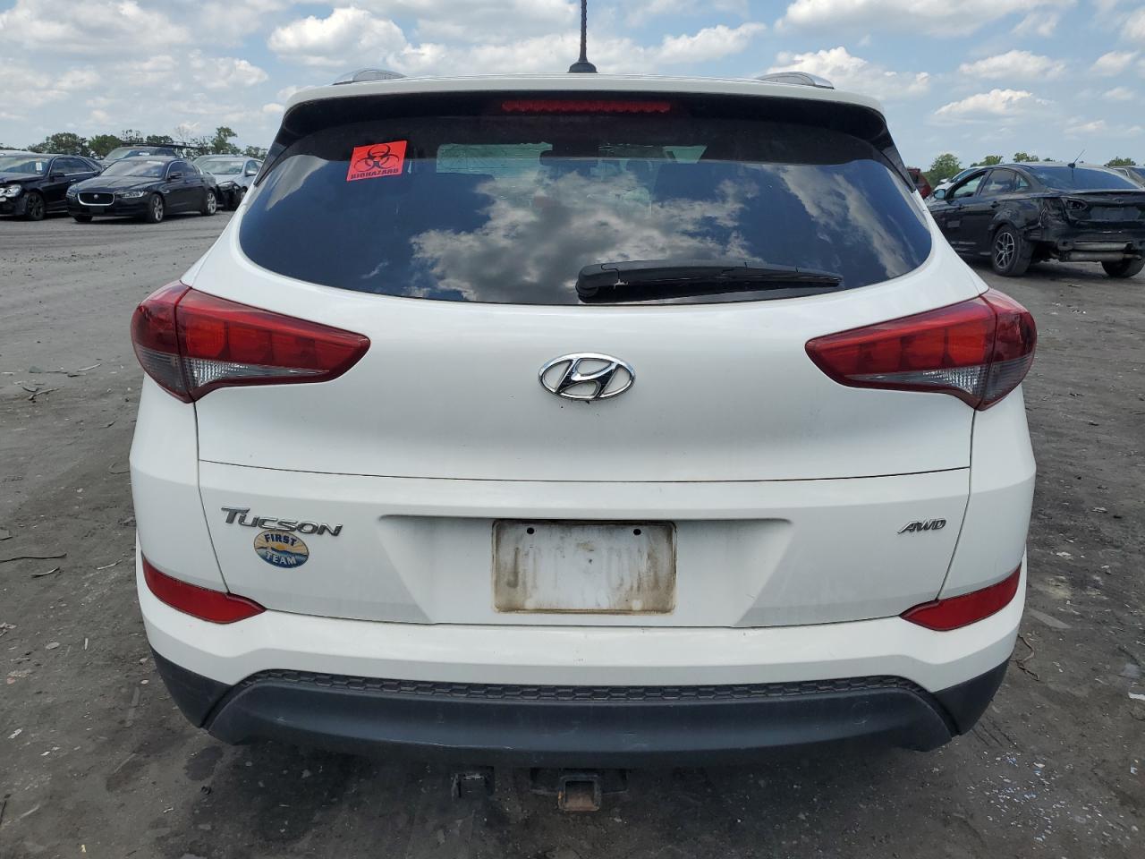 2016 Hyundai Tucson Limited VIN: KM8J3CA49GU022155 Lot: 61257324