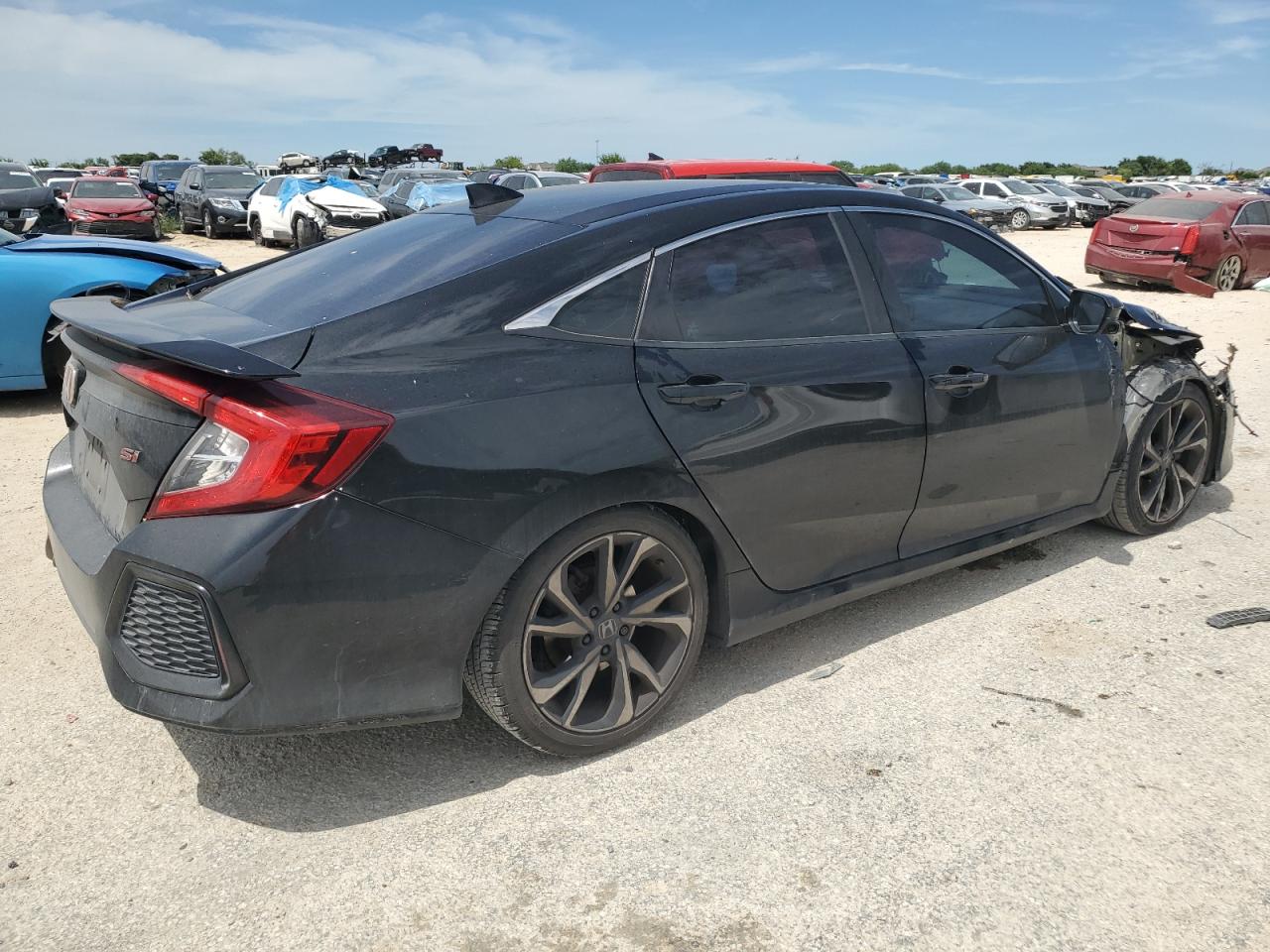 VIN 2HGFC1E5XKH708252 2019 HONDA CIVIC no.3