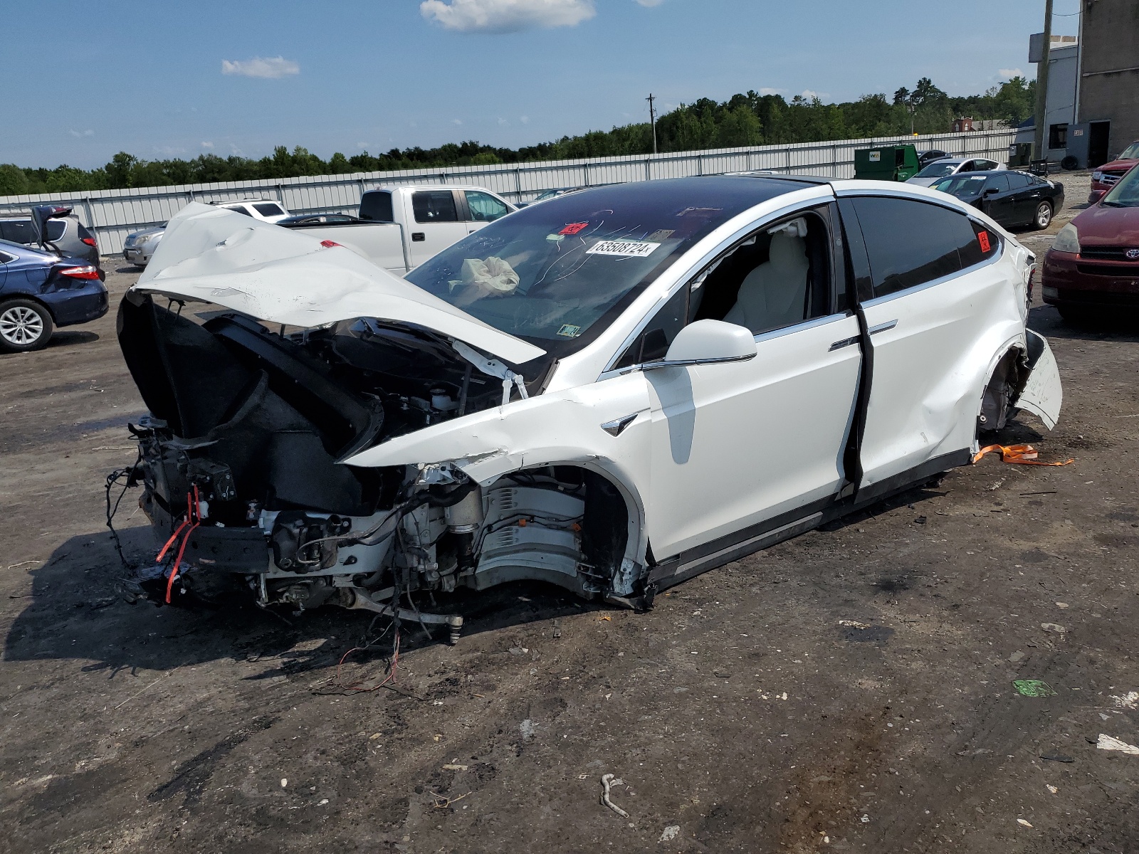 2020 Tesla Model X vin: 5YJXCBE26LF234189