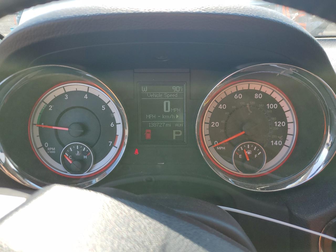 2012 Dodge Durango Sxt VIN: 1C4RDJAG5CC207323 Lot: 60455774