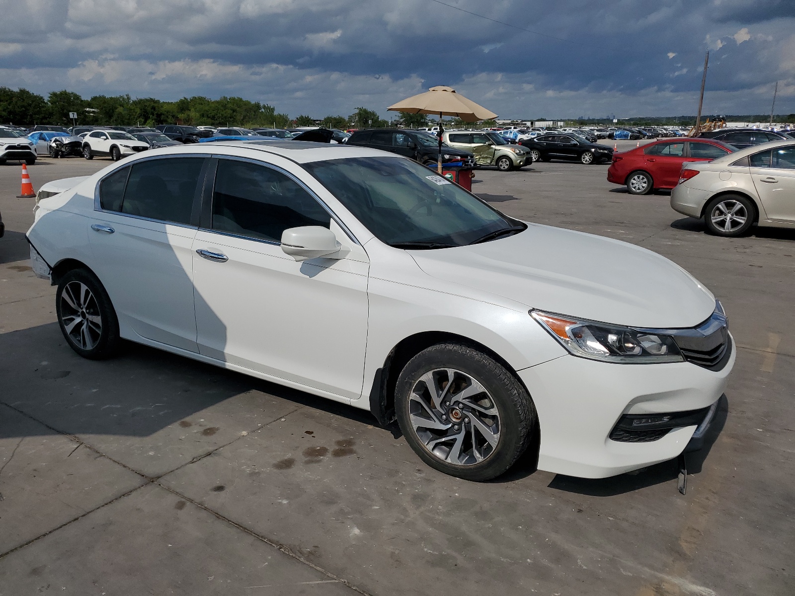 2016 Honda Accord Ex vin: 1HGCR2F09GA060449