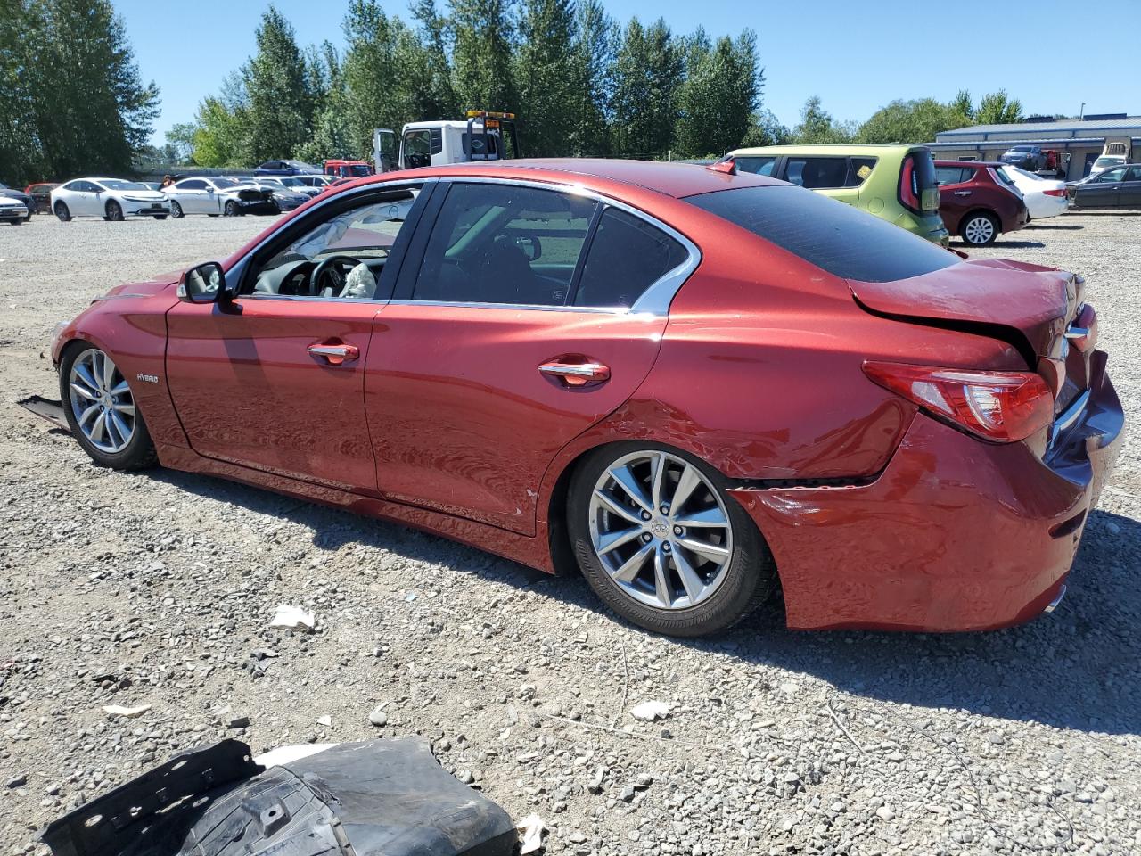 2014 Infiniti Q50 Hybrid Premium VIN: JN1AV7AP9EM690750 Lot: 63731434