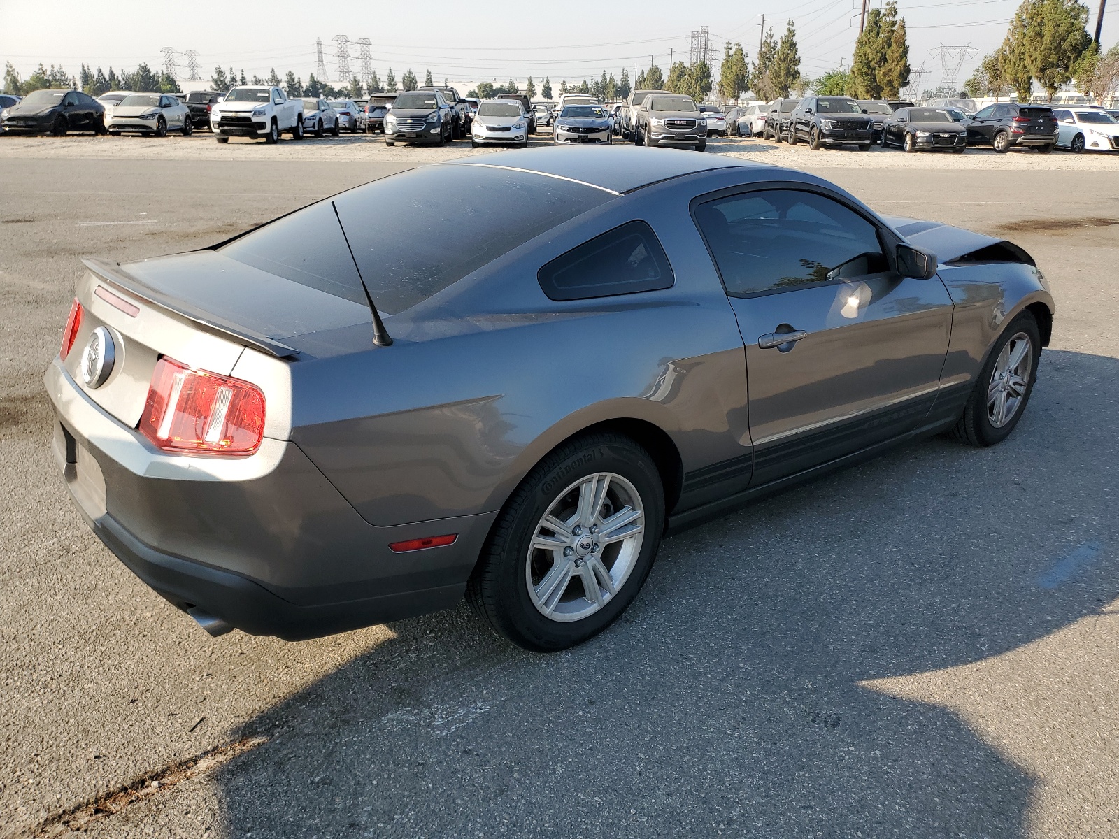 2012 Ford Mustang vin: 1ZVBP8AMXC5262228