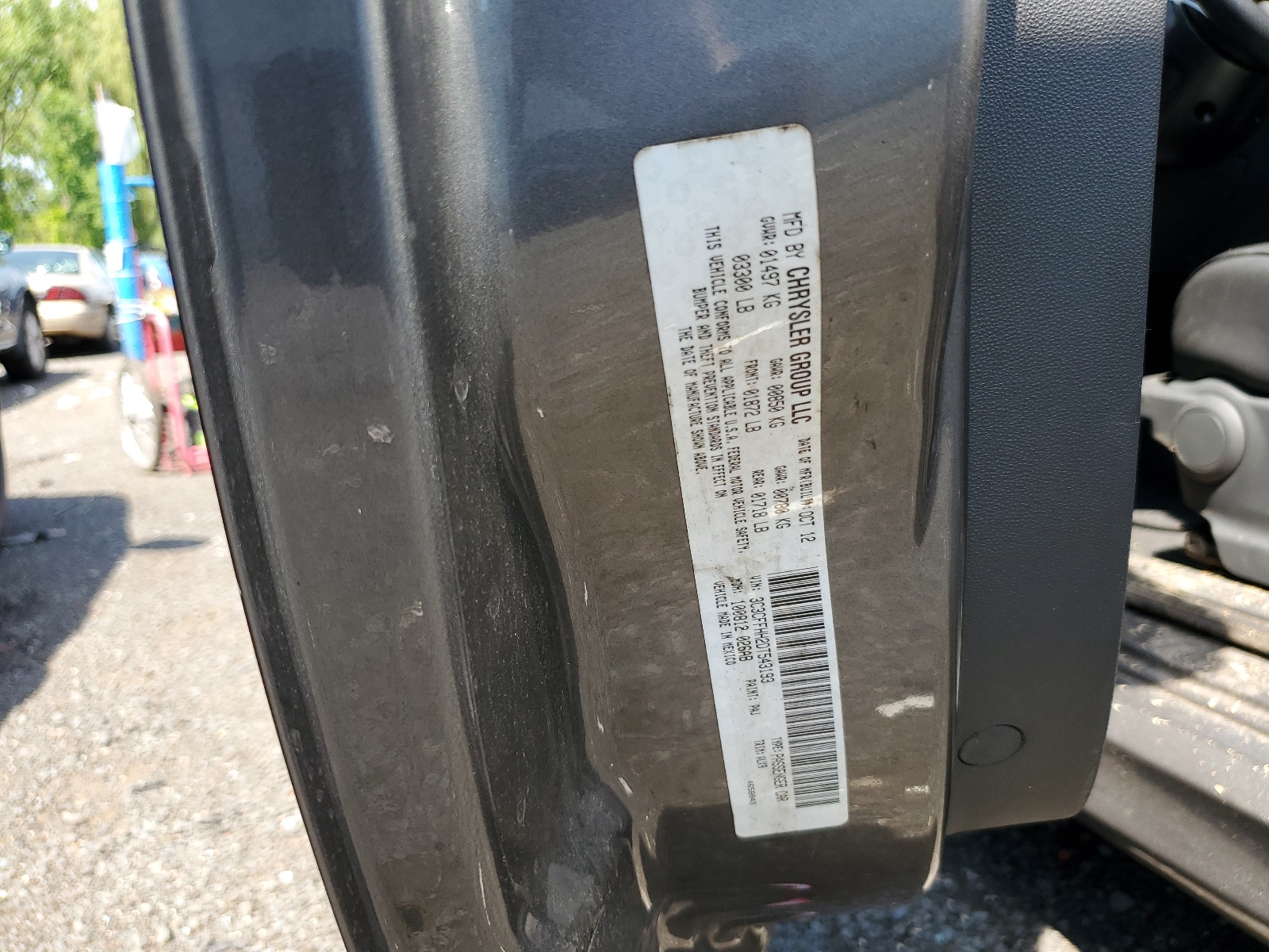 3C3CFFHH2DT543193 2013 Fiat 500 Sport