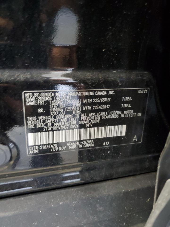 2021 Toyota Rav4 Xle VIN: 2T3P1RFV1MC210824 Lot: 63635494