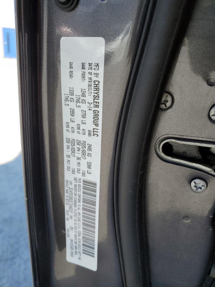 2014 Dodge Journey Sxt VIN: 3C4PDCBB2ET246237 Lot: 61784984