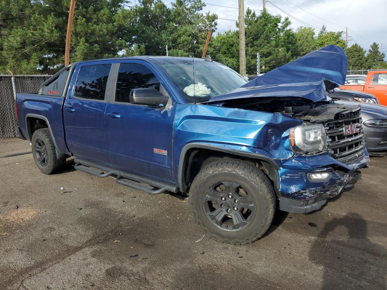 2017 GMC Sierra K1500 Slt VIN: 3GTU2NEC3HG219621 Lot: 61469704