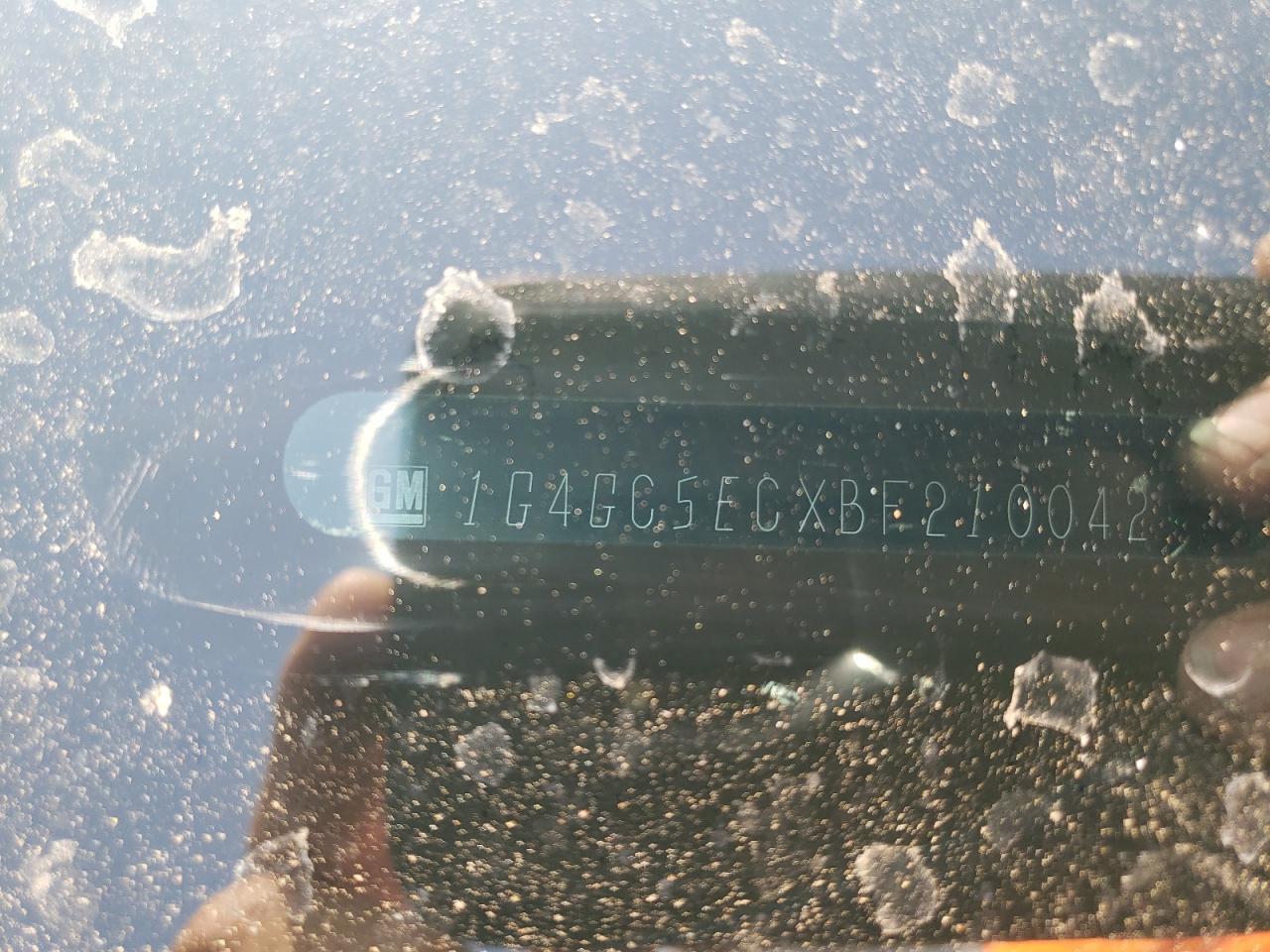 2011 Buick Lacrosse Cxl VIN: 1G4GC5ECXBF210042 Lot: 61811084