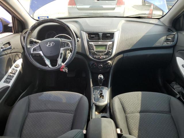 Hatchbacks HYUNDAI ACCENT 2012 Blue