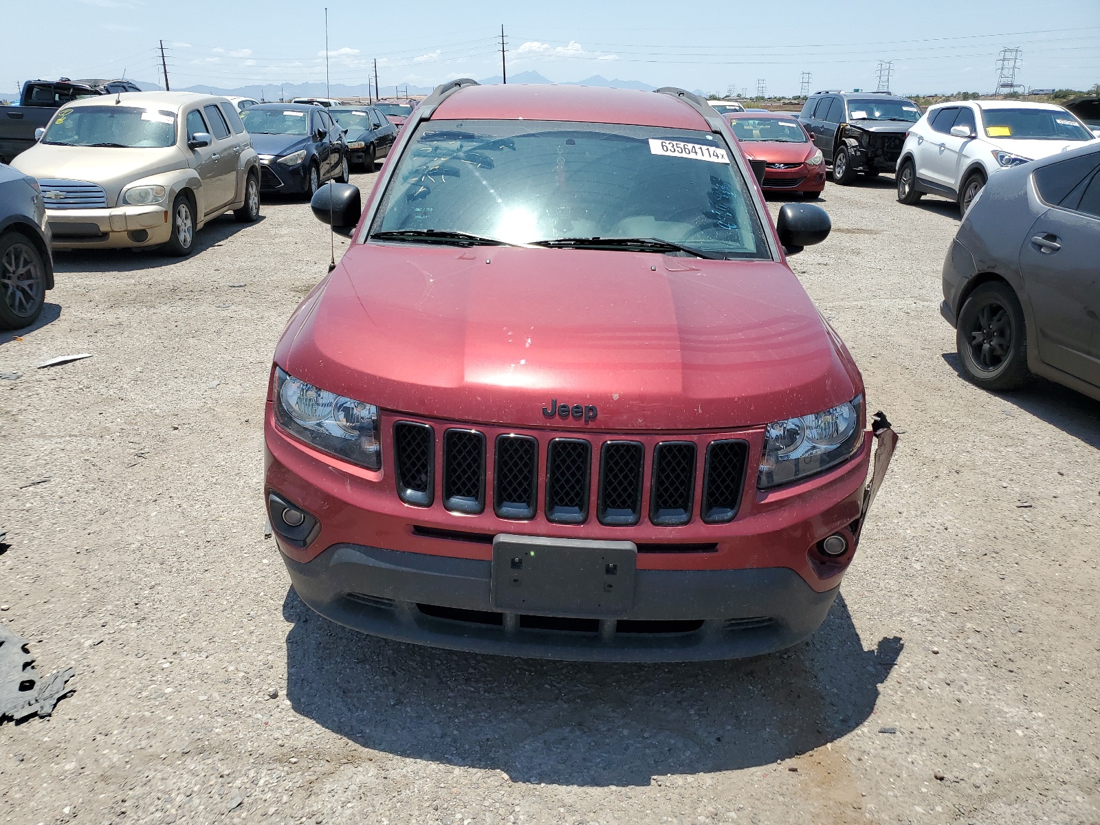 1C4NJCBA5ED880915 2014 Jeep Compass Sport