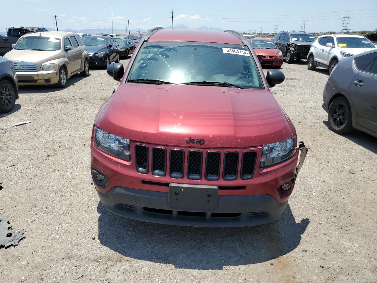 2014 Jeep Compass Sport VIN: 1C4NJCBA5ED880915 Lot: 63564114