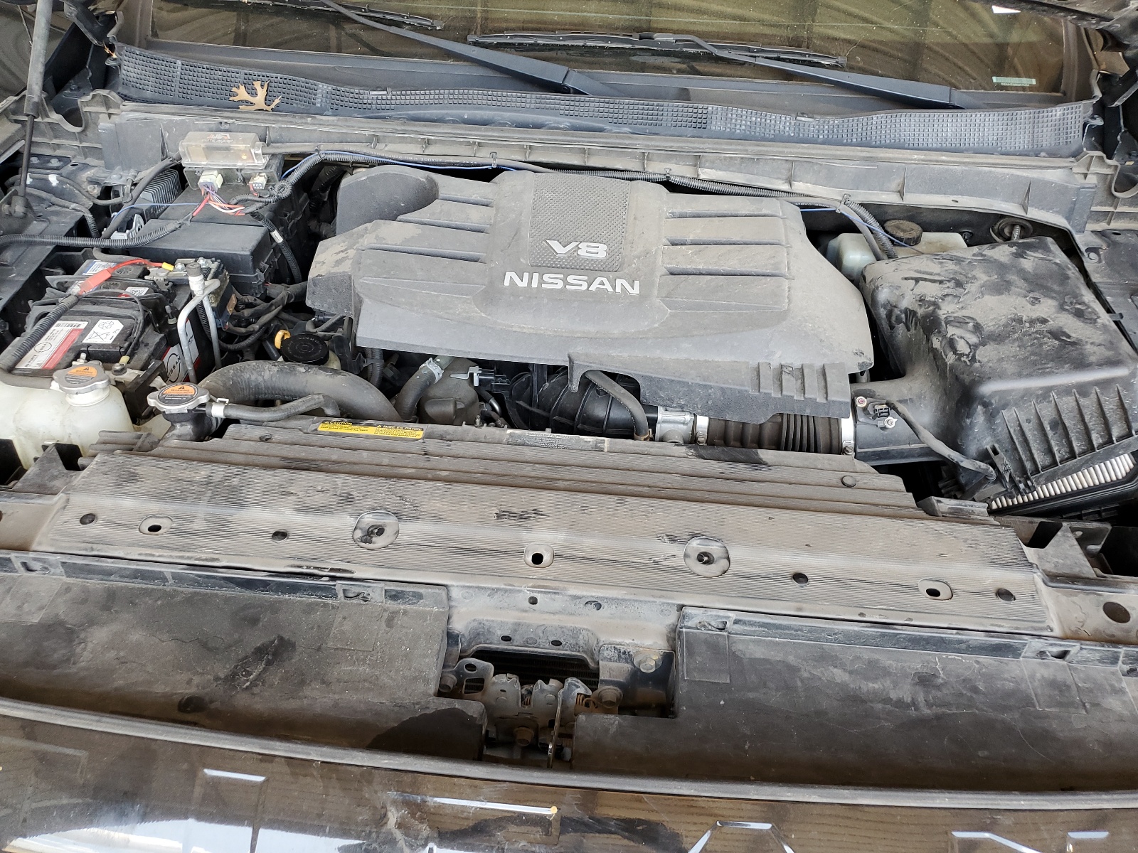 1N6AA1E68KN535424 2019 Nissan Titan Platinum Reserve