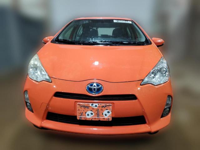  TOYOTA PRIUS 2012 Оранжевий