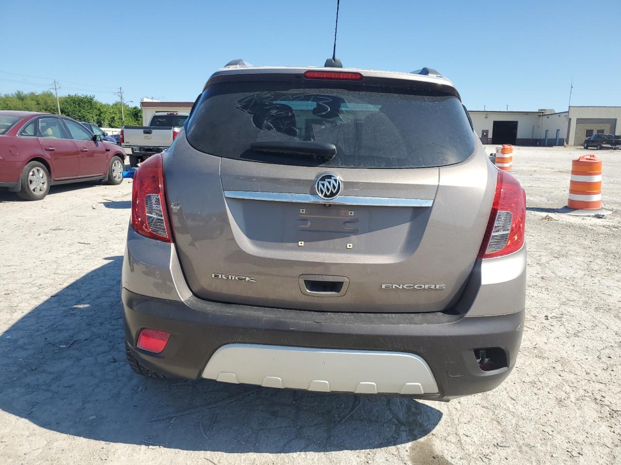 2015 BUICK ENCORE with REAR END damage, VIN KL4CJCSB9FB130313