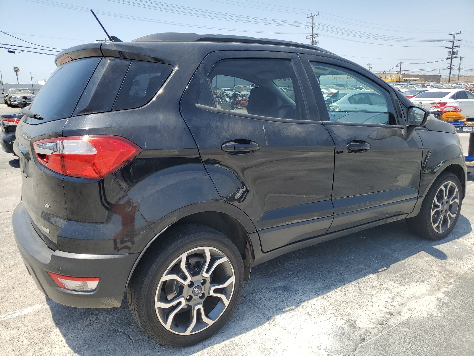 2018 Ford Ecosport Se vin: MAJ3P1TE6JC216866