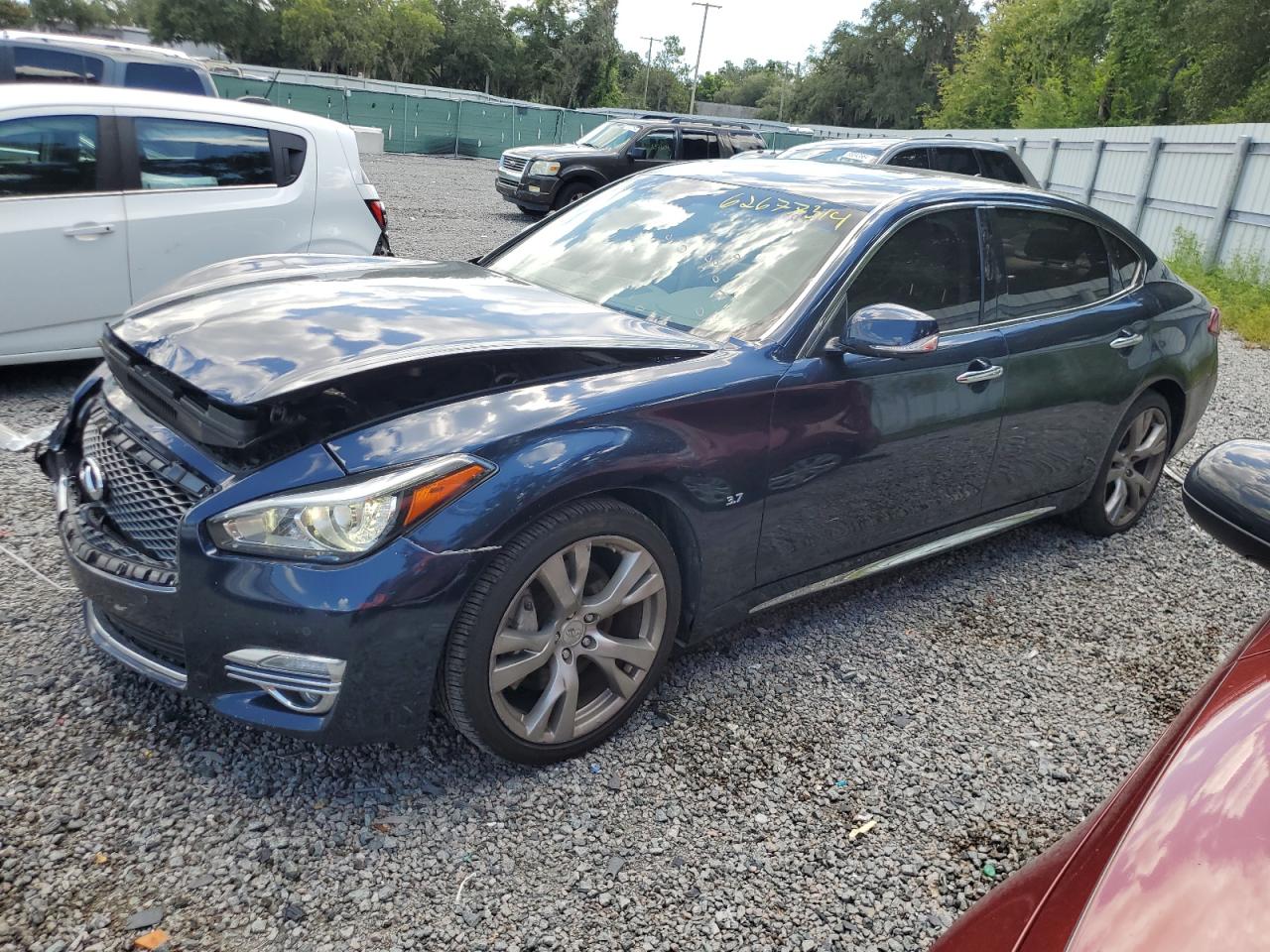 2016 Infiniti Q70L 3.7 VIN: JN1BY1PP8GM630087 Lot: 62677314