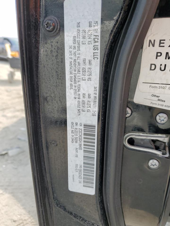 2016 Chrysler 300C VIN: 2C3CCAEG6GH190493 Lot: 63091164