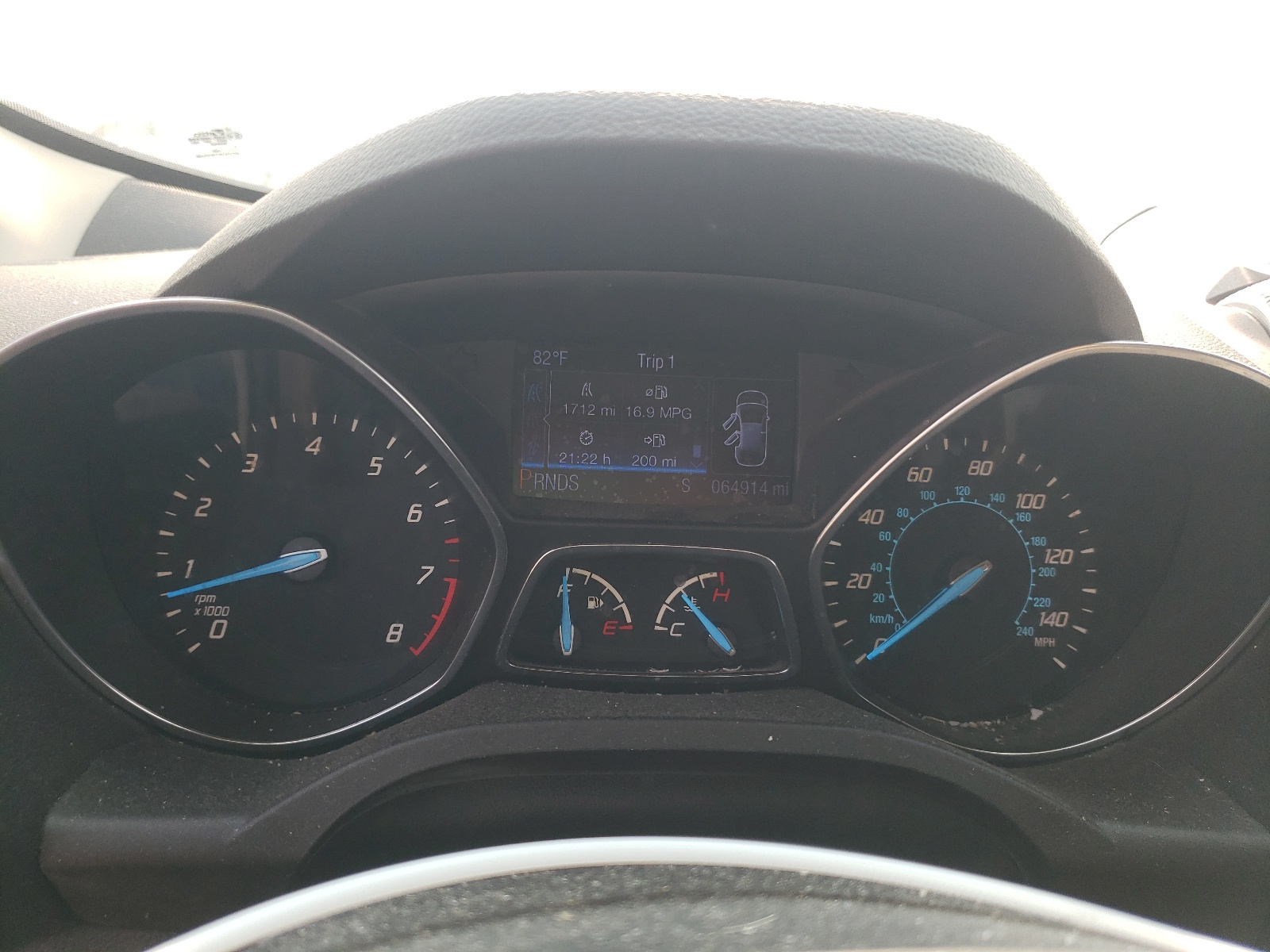 1FMCU9H95DUC70375 2013 Ford Escape Sel