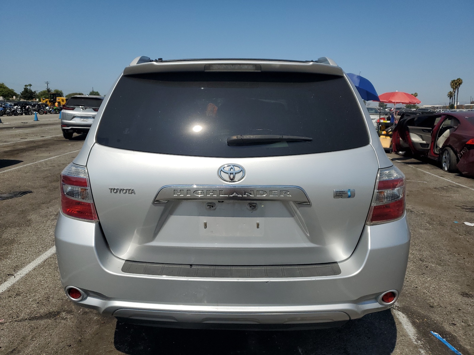 JTEEW41A782015612 2008 Toyota Highlander Hybrid