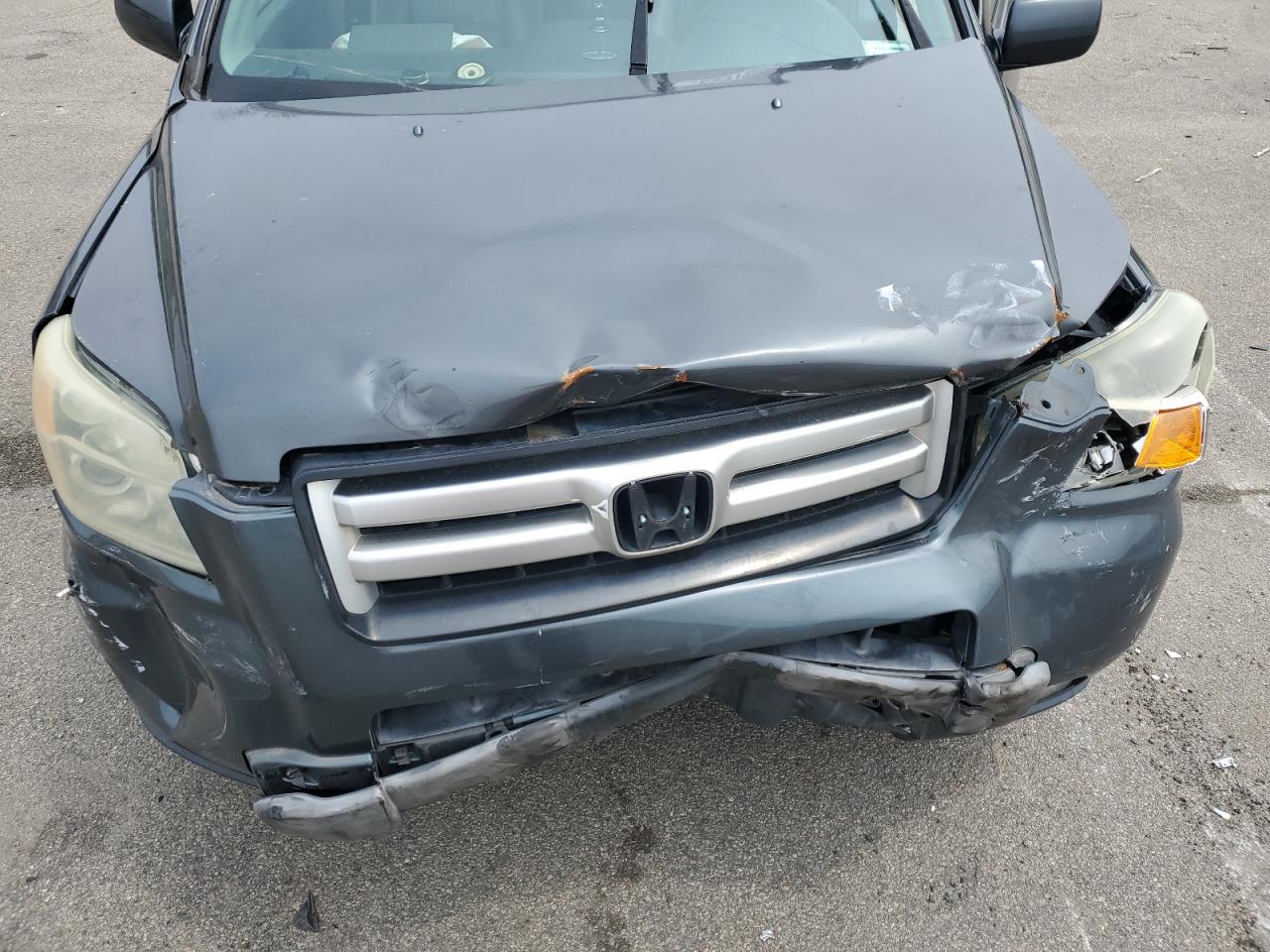 2006 Honda Pilot Ex VIN: 2HKYF18736H506197 Lot: 63973054