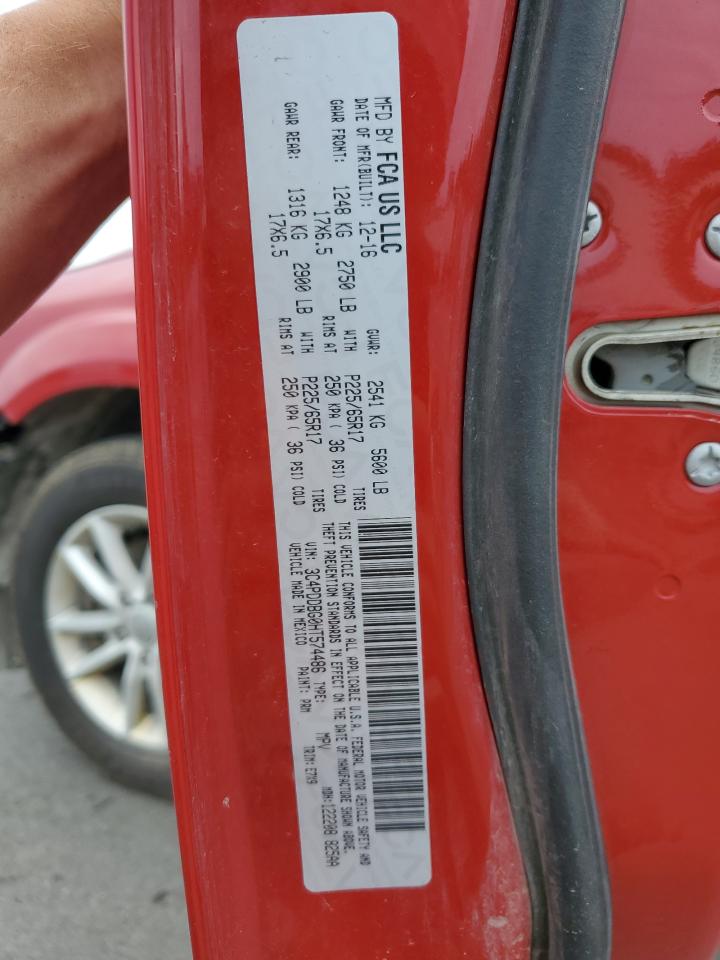 2017 Dodge Journey Sxt VIN: 3C4PDDBG0HT574486 Lot: 61279484