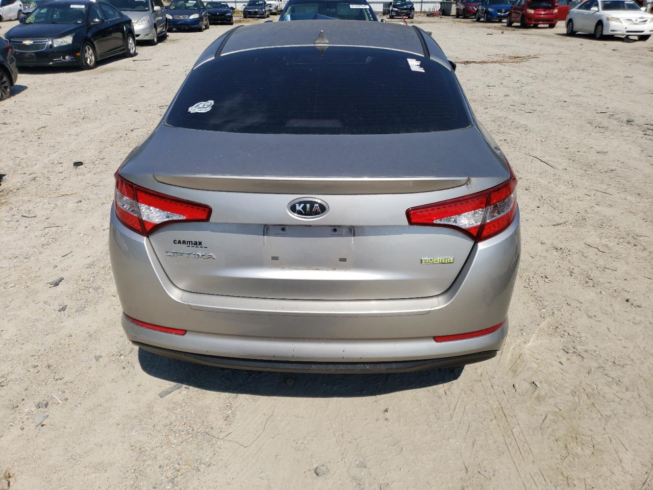2011 Kia Optima Hybrid VIN: KNAGM4AD2B5004744 Lot: 62148614
