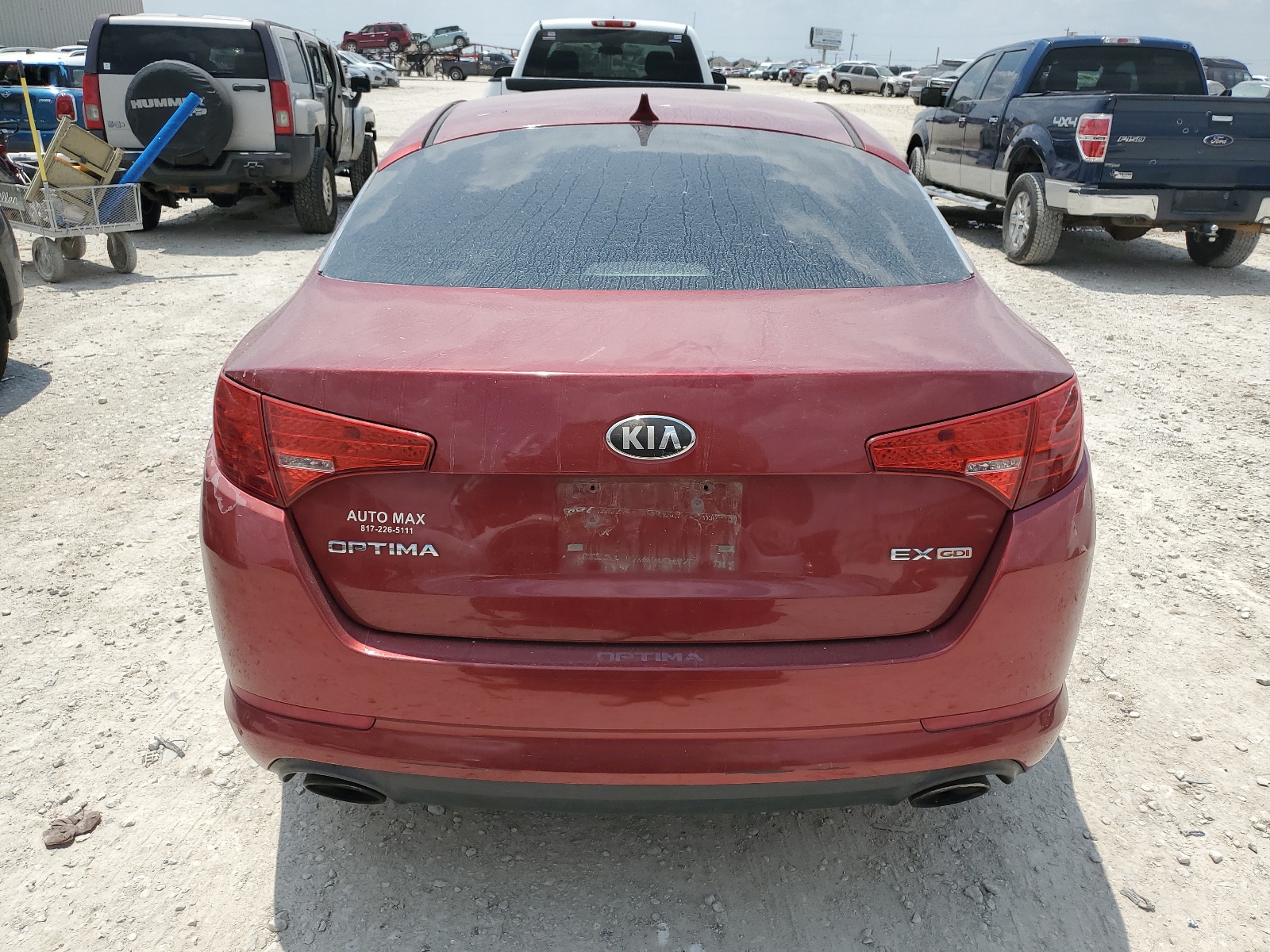 5XXGN4A71DG121045 2013 Kia Optima Ex