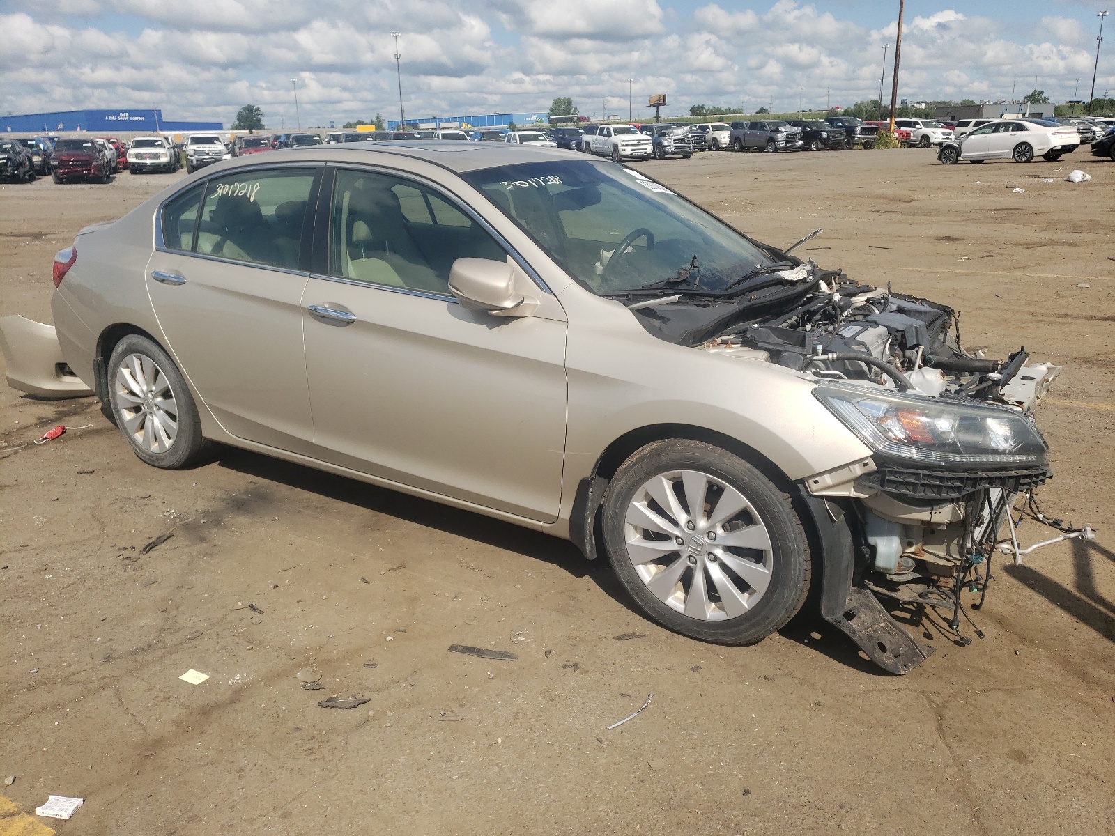 2013 Honda Accord Exl vin: 1HGCR2F80DA092286