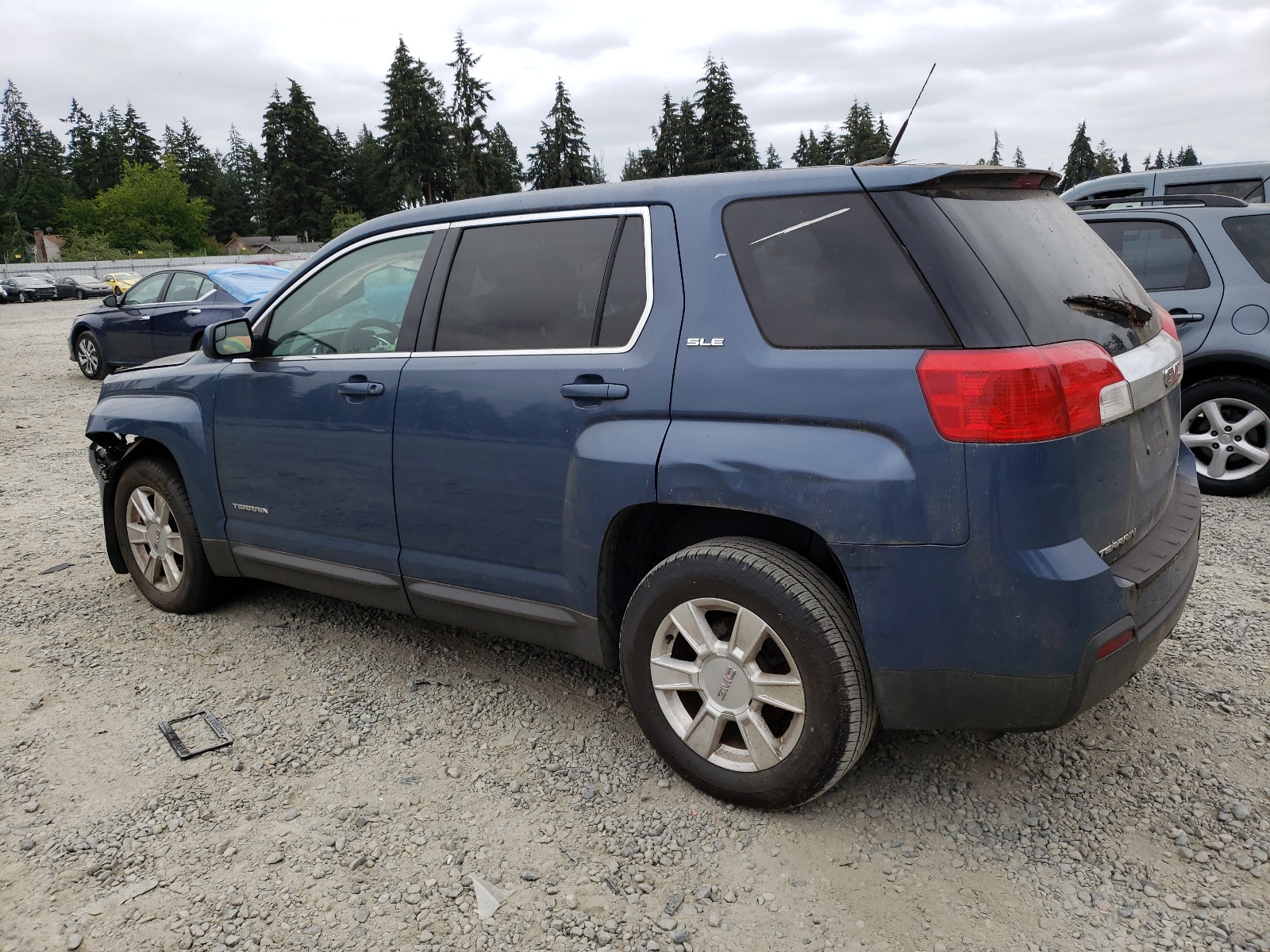 2012 GMC Terrain Sle vin: 2GKALMEK6C6199598