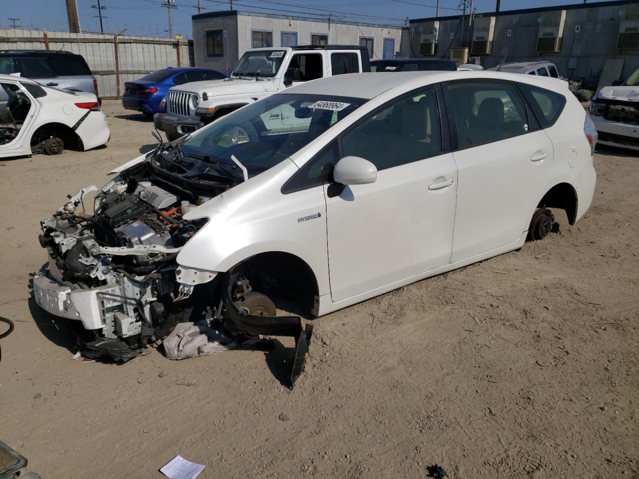 2013 Toyota Prius V VIN: JTDZN3EU1D3283664 Lot: 64868964