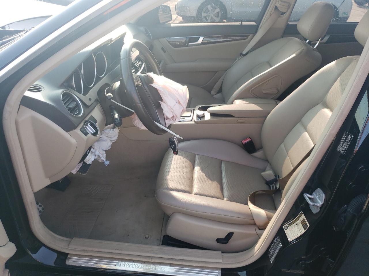 2012 Mercedes-Benz C 250 VIN: WDDGF4HB5CR198770 Lot: 63344434