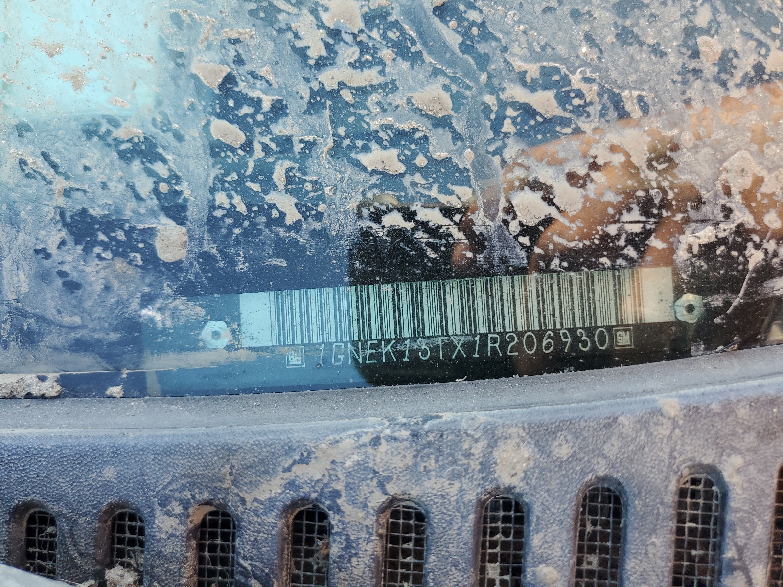 1GNEK13TX1R206930 2001 Chevrolet Tahoe K1500