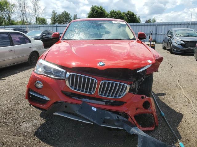 Parquets BMW X4 2016 Czerwony