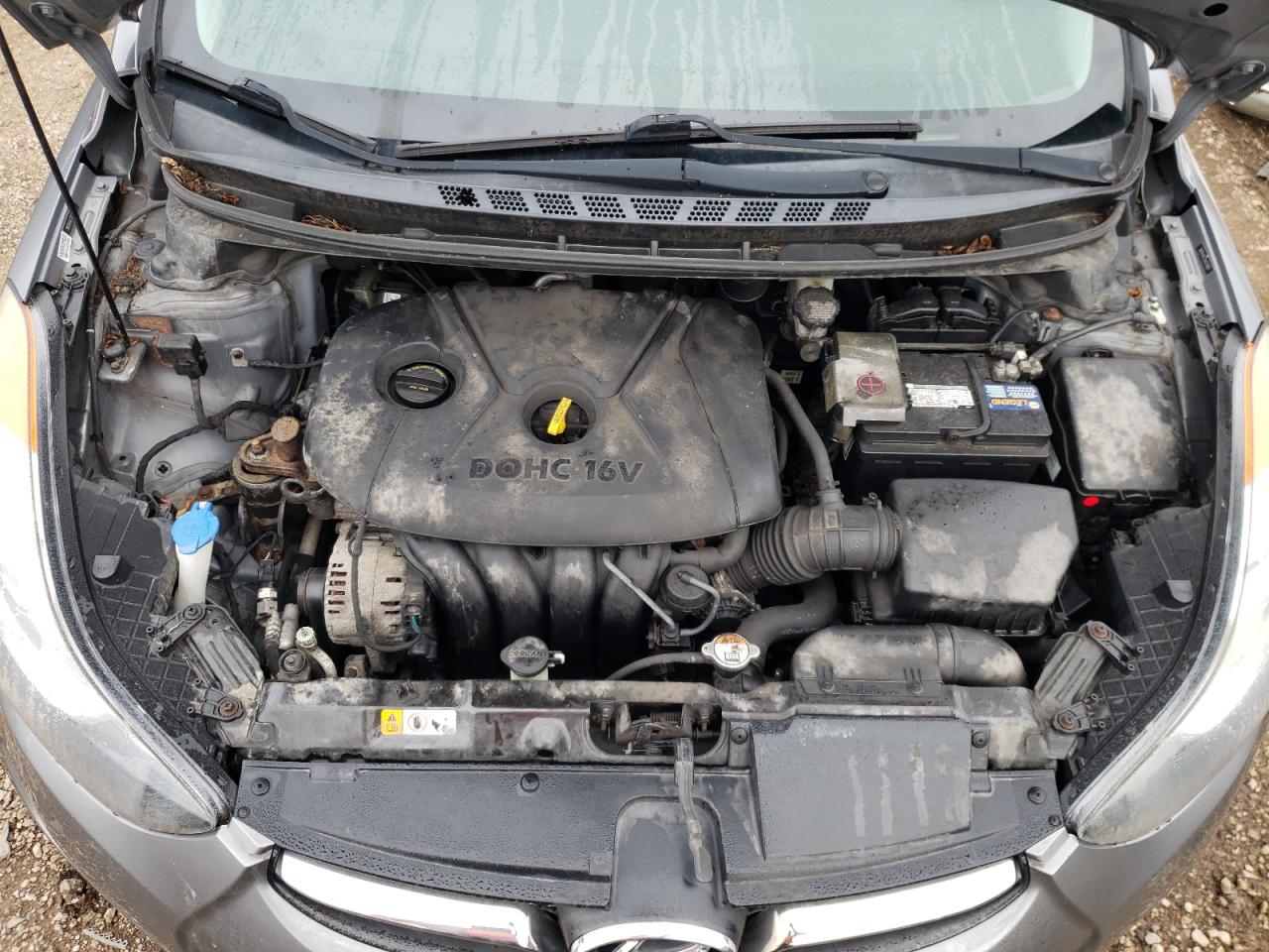 2013 Hyundai Elantra Gls VIN: 5NPDH4AE7DH370897 Lot: 61670004