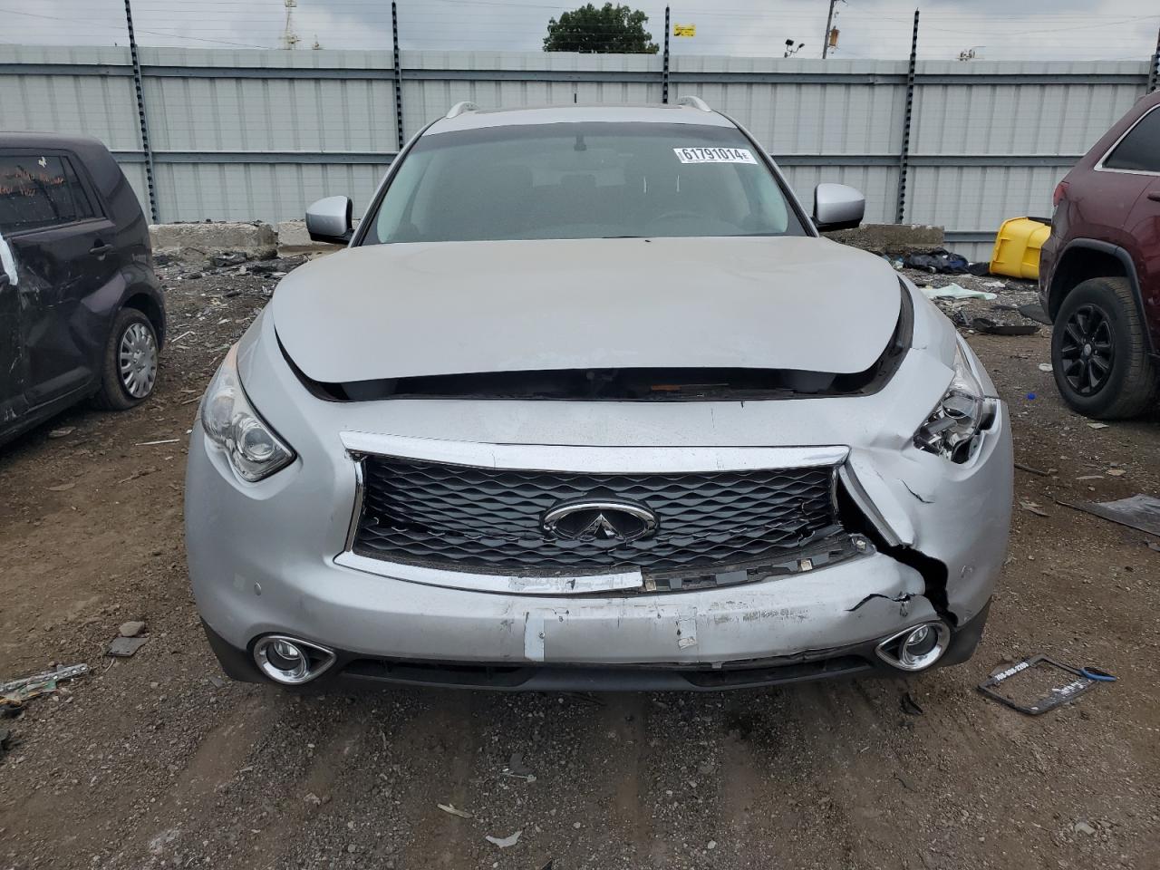 2017 Infiniti Qx70 VIN: JN8CS1MW5HM412158 Lot: 61791014