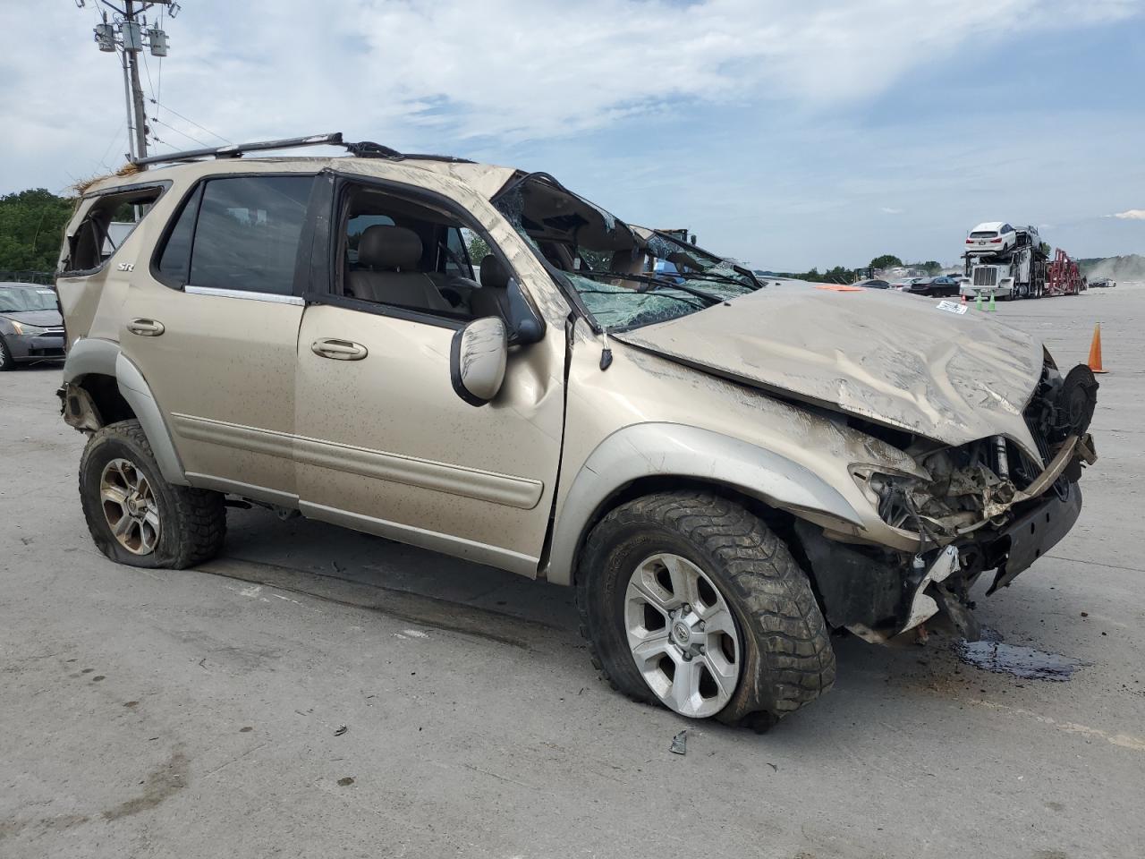 2002 Toyota Sequoia Sr5 VIN: 5TDBT44A42S076802 Lot: 61022144