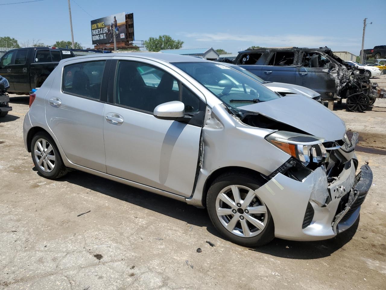 2015 Toyota Yaris VIN: VNKKTUD35FA024039 Lot: 61354534