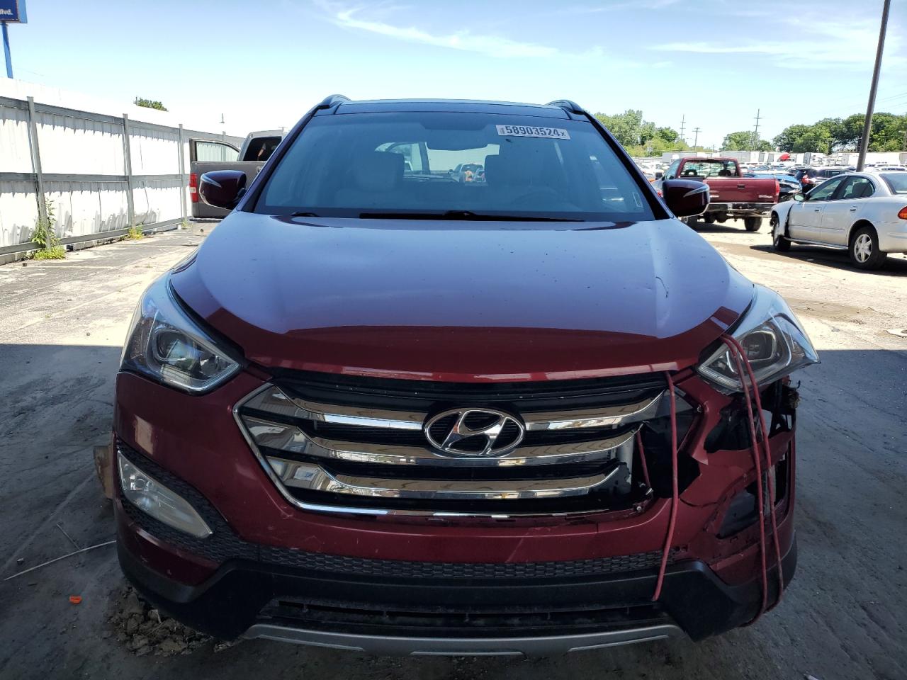 VIN 5XYZUDLB3EG150394 2014 HYUNDAI SANTA FE no.5